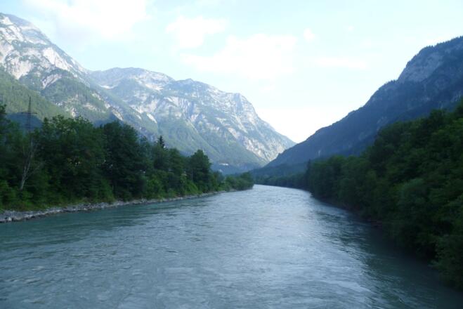 über die Salzach