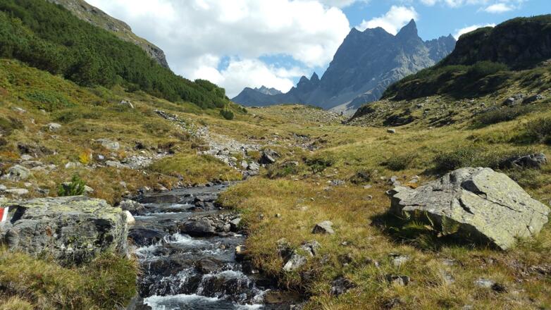 Hinteres Silbertal im Europaschutzgebiet Verwall