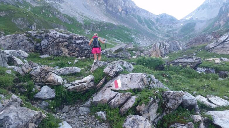 Wegmarkierungen folgen