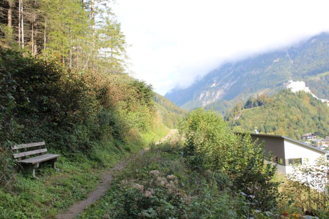 Sicht auf Burg Hohenwerfen