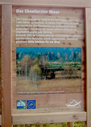 Das Ebenforster Moor im Nationalpark Kalkalpen