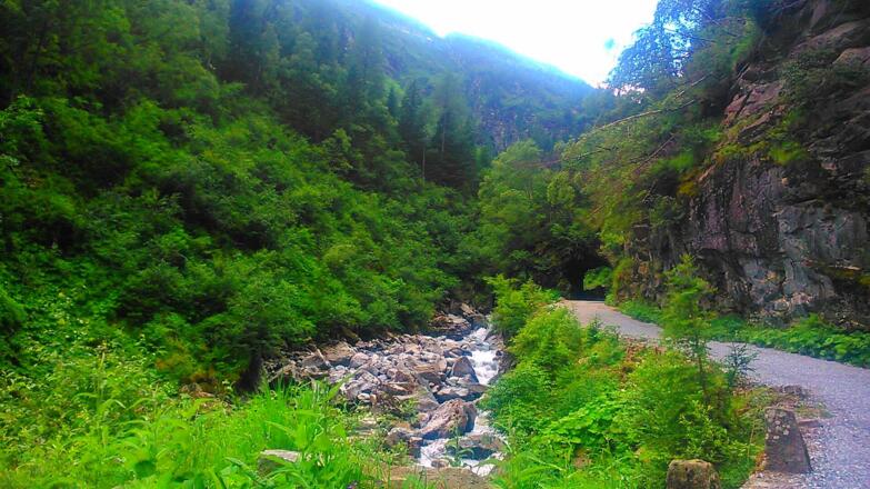 Wandern entlang der Nassfelder Aache