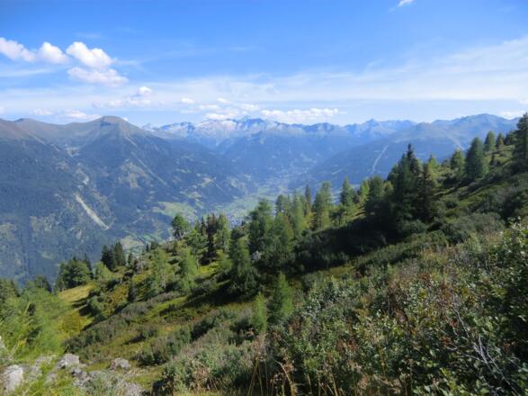 Blick auf das Gasteinertal