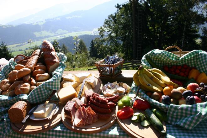 Hüttenfrühstück Tauernhof Flachau