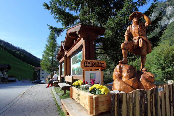 Wanderstartplatz in Hüttschlag