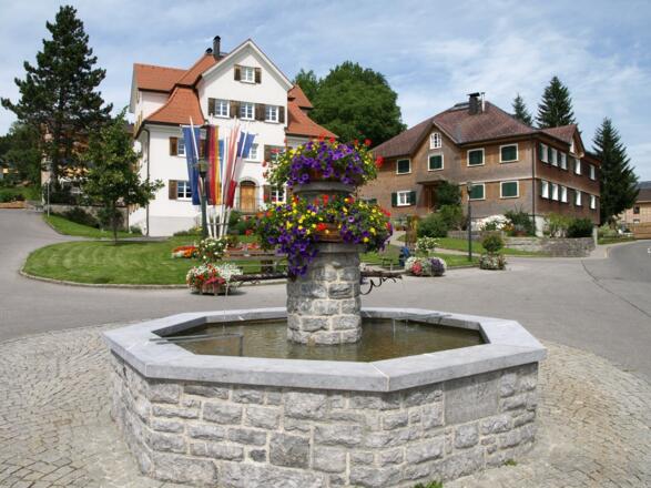Lingenau Dorfplatz