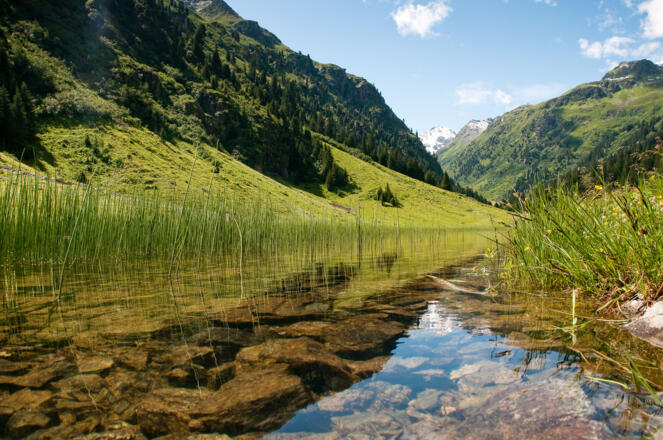 Richtung Tübinger Hütte