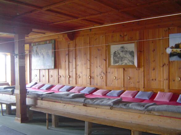 Lager im Padasterjochhaus