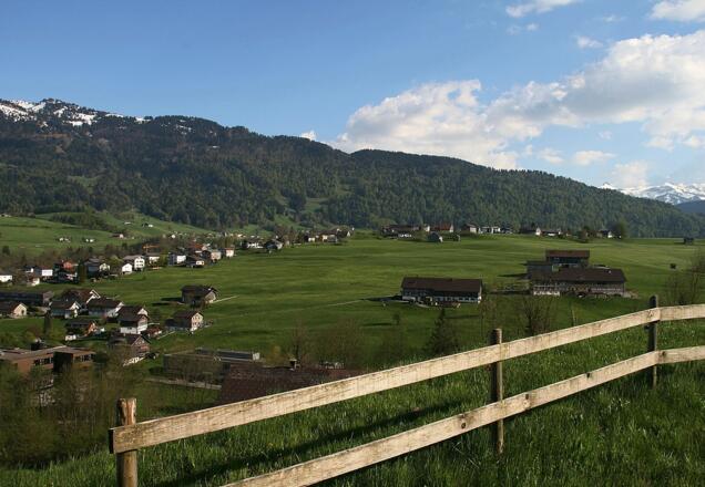 Ausblick von der Parzelle Kammern