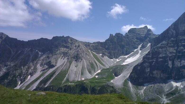 Bergkulisse bei der Tribulaunhütte