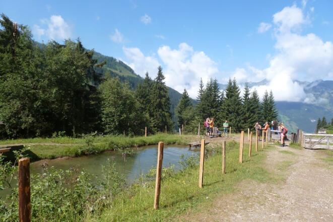 Möglickeit zum Kneippen