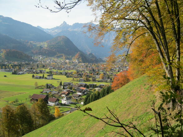 Blick nach Schruns-Tschagguns