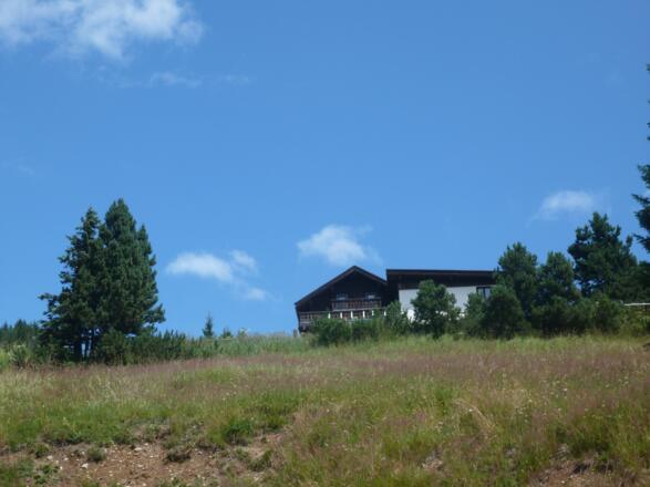Die Jahnhütte - Ab hier kann man weiter auf die Sausteige wandern