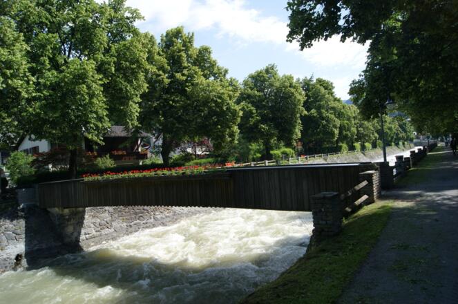 Brücke bei der Litzpromenade