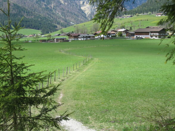 Am Weg zur Haslerschlucht Waidring