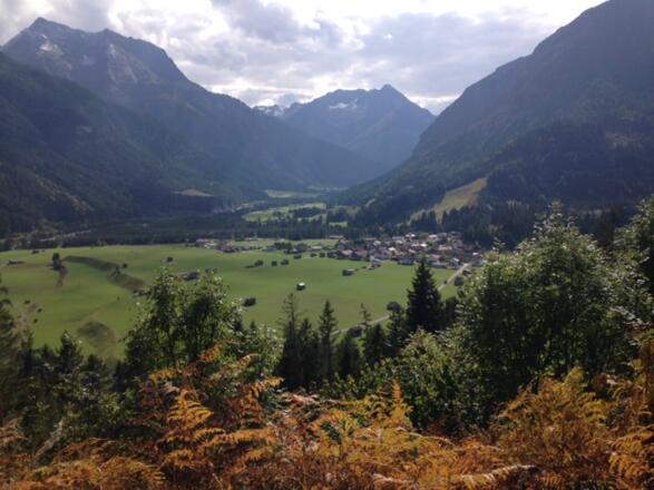 Blick nach Vorderhornbach