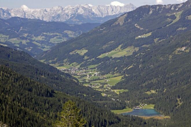 Kleinarl mit Jägersee