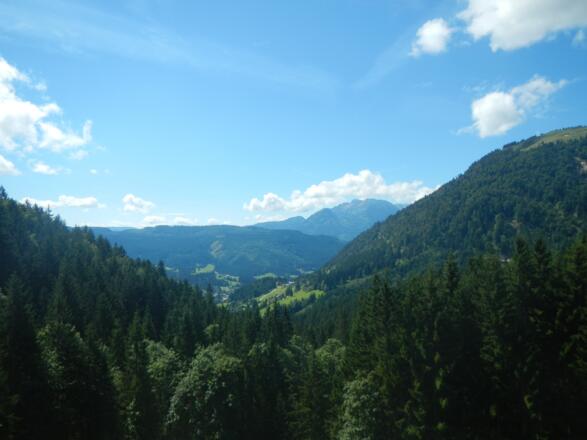 Schöne Aussicht bei Rußbach