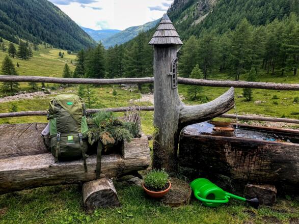 Rast in den Schladminger Tauern