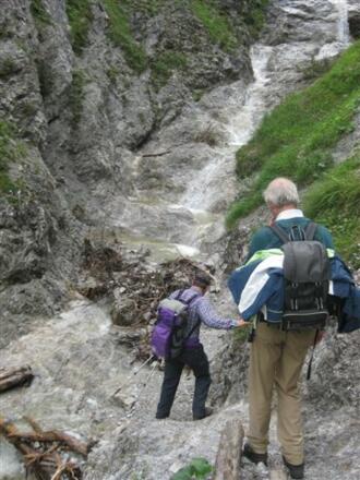 Übergang Römersattel bei Hochfilzen