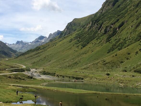 Seenlandschaft im Paznauntal