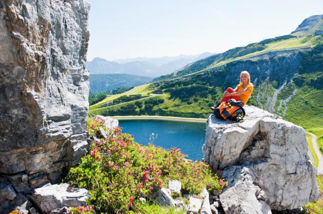 Seekarsee in der Nähe der Gamskogelhütte in Zauchensee