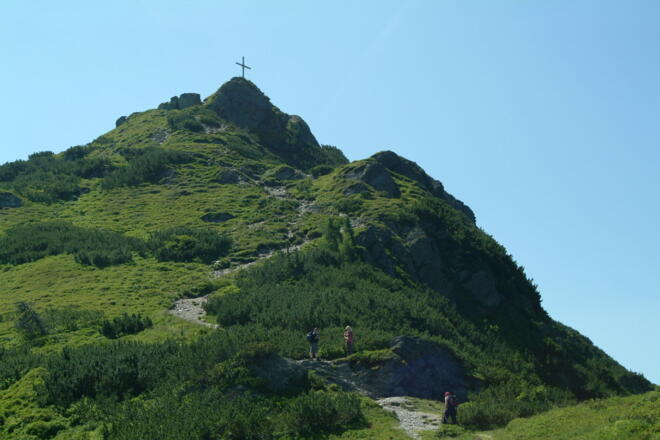 Blick zum Grießenkareck (1991 m)
