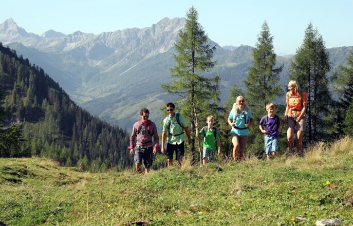 Blick Richtung Ennskraxn