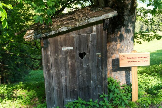 Am Weg der guten Wünsche erwartet euch auch die eine oder andere besondere Aussicht