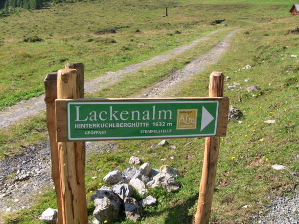 Hier gehts zu den Lackenalmen