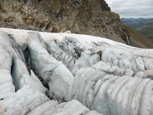 Gletscherspalten