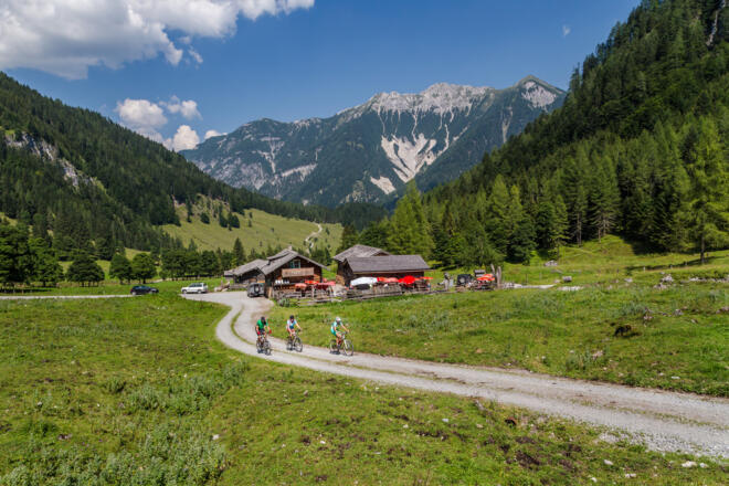 Tour zu den Marbachalmen