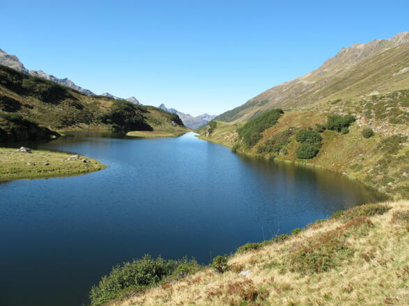 Der idyllisch im hinteren Silbertal gelegene Langersee