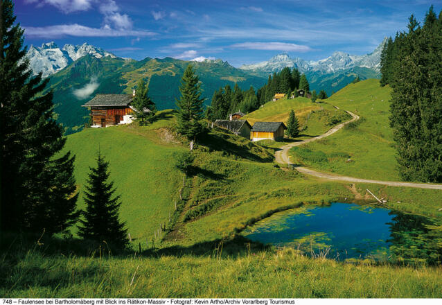 Beim &quot;Fulasee&quot; in Bartholomäberg