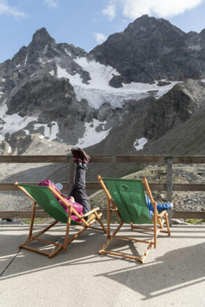 Rast auf der Saarbrücker Hütte (c) Martin Vogel / Vorarlberg Tourismus