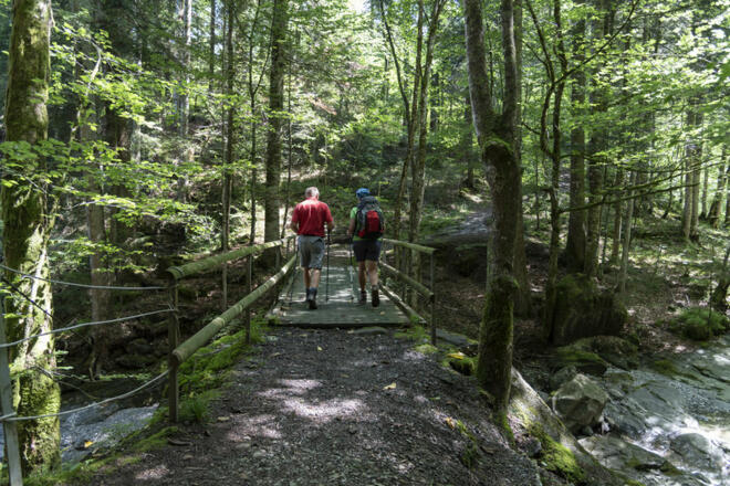 Mühltobelbrücke  (c) Martin Vogel / Vorarlberg Tourismus