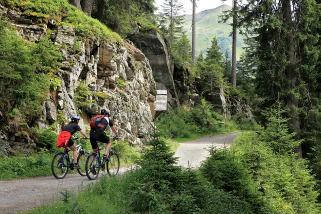 Richtung Siebenbrünnele unterwegs