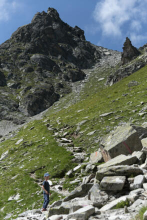 Weg Richtung Hochmadererjoch (c) Martin Vogel / Vorarlberg Tourismus