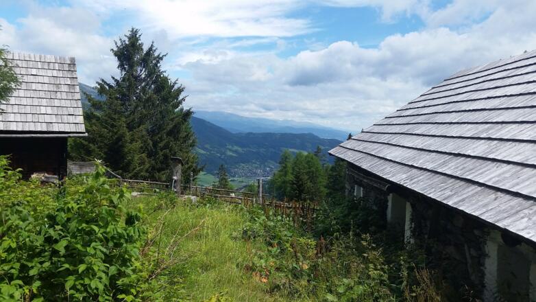 Ausblick Richtung St. Michael und Hollerberg