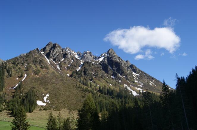Die Ritzenspitze im Frühjahr