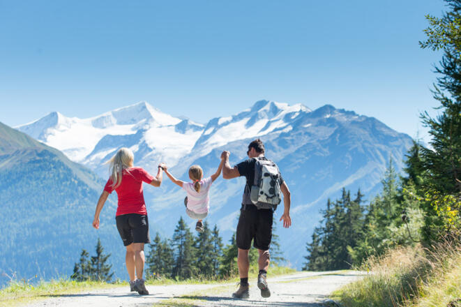 Ausblick auf die Hohe Tauern