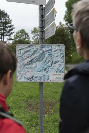 Start beim Kloster Viktorsberg  (c) Martin Vogel / Vorarlberg Tourismus