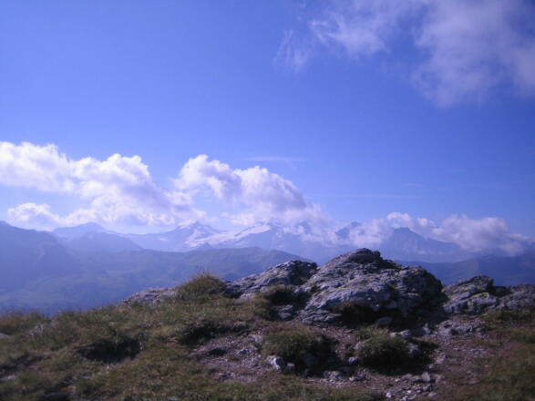 Blick zum Hintertuxer Gletscher