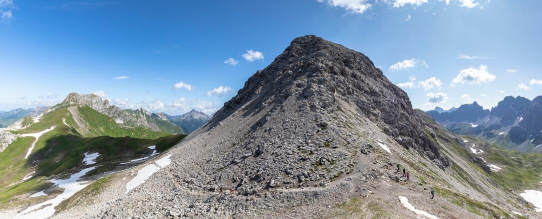 Panorama Raukopfscharte (c) Lucas Tiefenthaler / Vorarlberg Tourismus