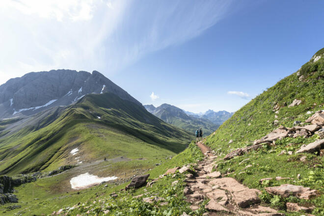 Blick auf Rüfispitze (c) Lucas Tiefenthaler / Vorarlberg Tourismus