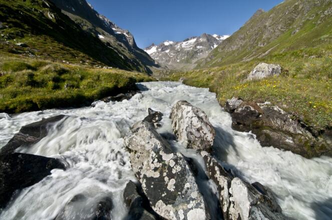 Alpeiner Bach hinter der Franz-Senn-Hütte