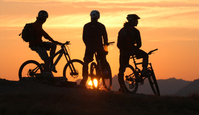 Abendstimmung auf der Plattenrunde