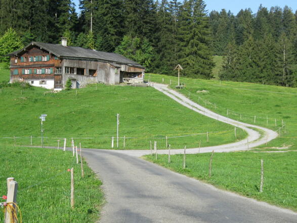 Typisches Bregenzerwälder Bauernhaus