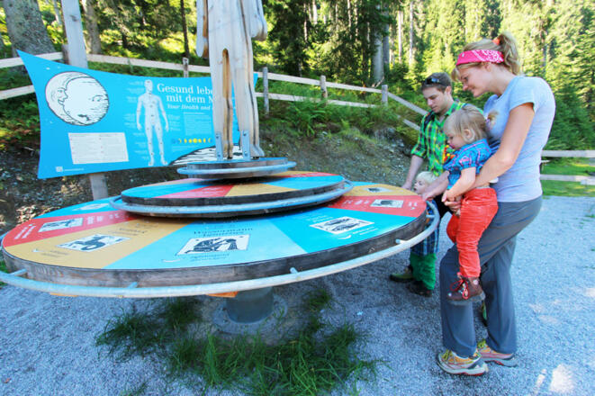 Station Leben mit dem Mond