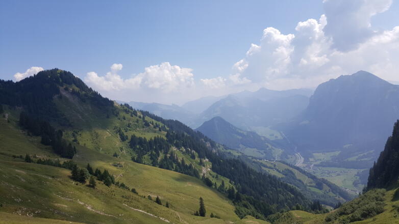 Ausblick von der Hangspitze